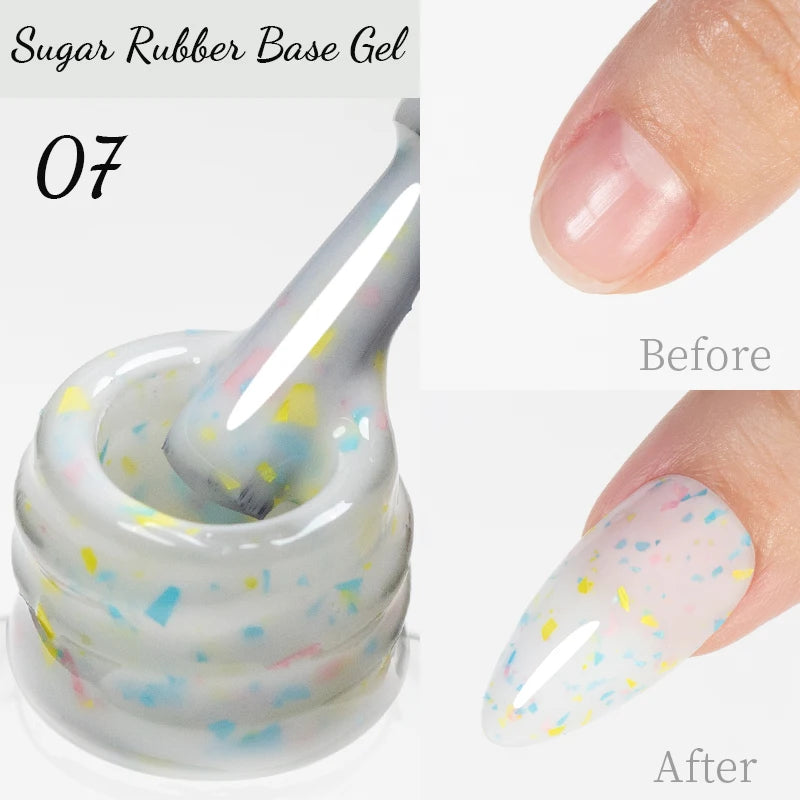 Glitter Nail Polish Sparkling Mica Shell Sequins