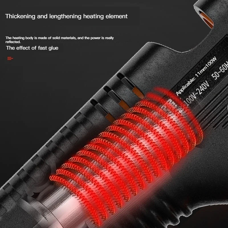 70W Hot Melt Glue Gun Set