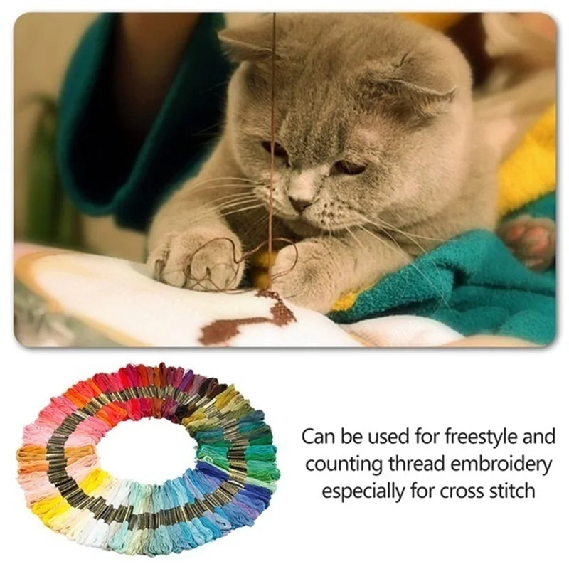 Cross stitch embroidery thread