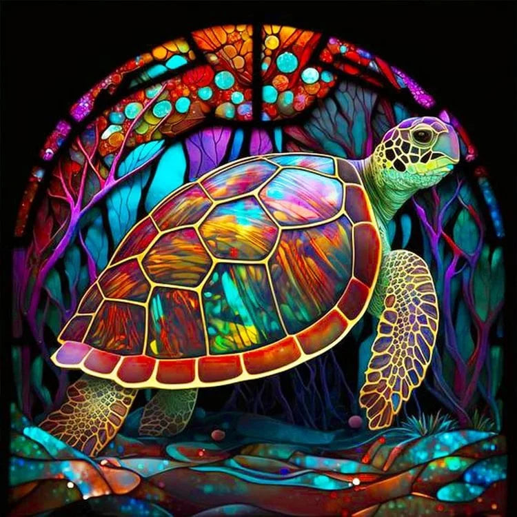 Embroidery  Sea Turtle Cross Stitch Kit