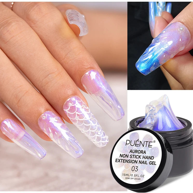 Gel Glitter Semi-Permanent Nail Art Varnish