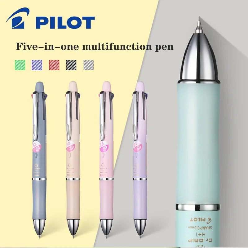 PILOT Dr. Grip 4+1 Multifunctional Pen