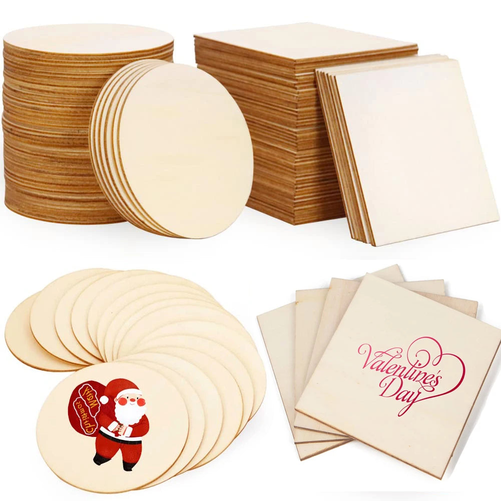 Blank Wood Slices for Crafts