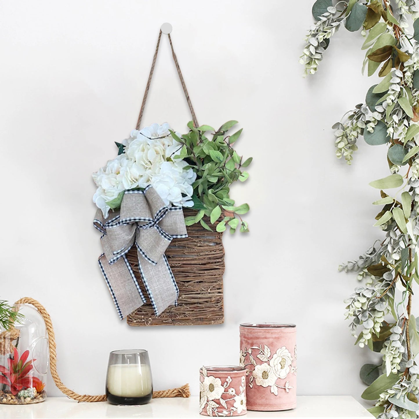 Lavender Wreaths for Front Door