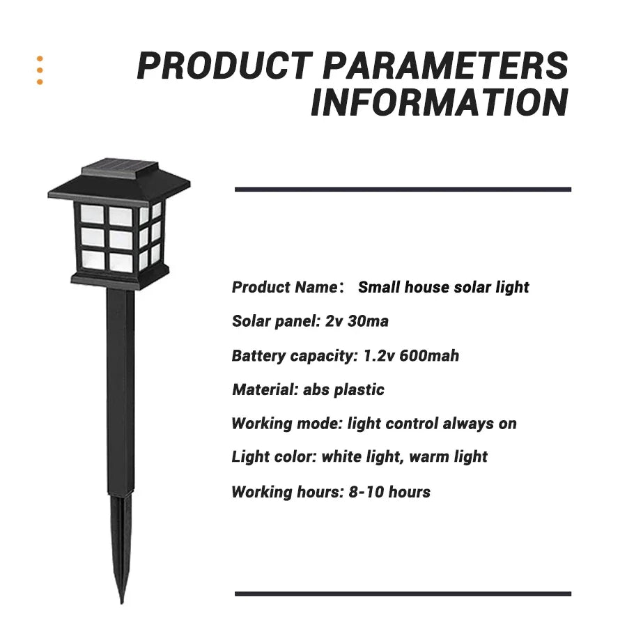 Outdoor Solar Garden Landscape Pathway Light