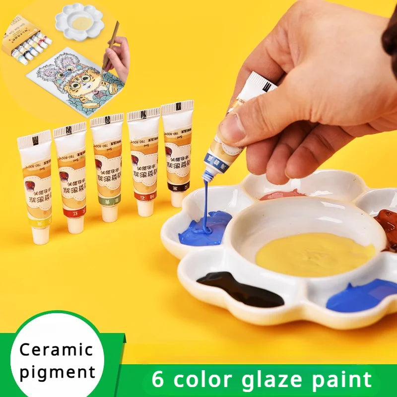 Low-temperature Pottery Glaze Coloring Pigments