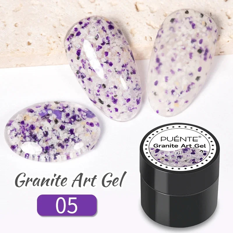 Gel Glitter Semi-Permanent Nail Art Varnish