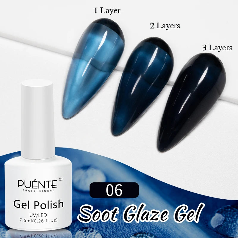 Gel Glitter Semi-Permanent Nail Art Varnish