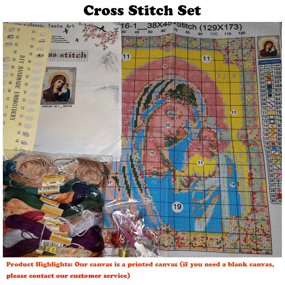 Embroidery Dog Cross Stitch Kits