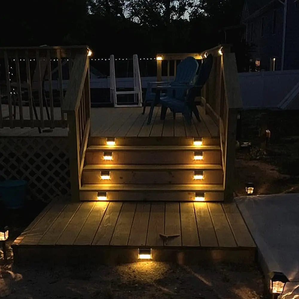 Lightless Solar Lights for Steps Deck