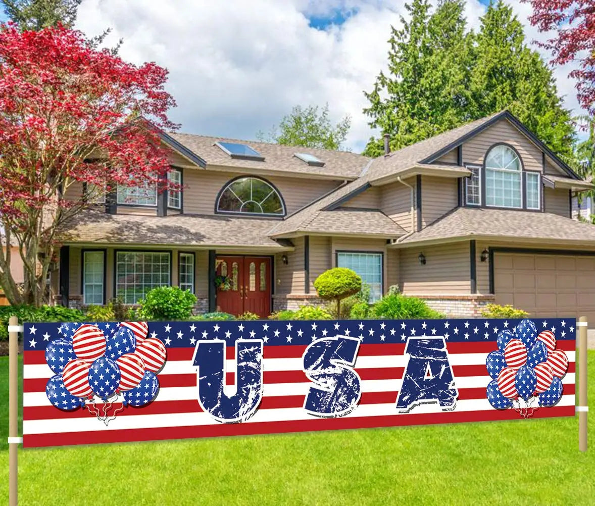 USA Independence Day Banners