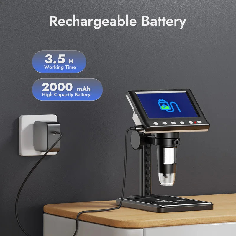 Digital Microscope 1600X Soldering Microscope