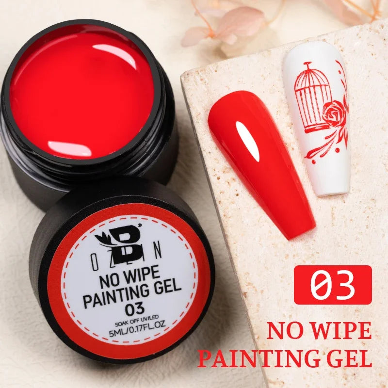 Painting Gel Top Coat Manicure Polish