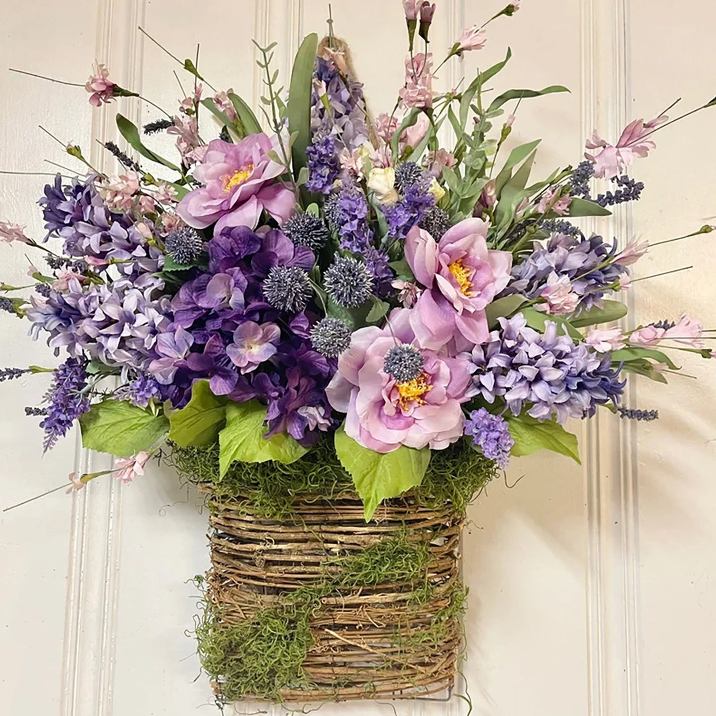 Lavender Wreaths for Front Door