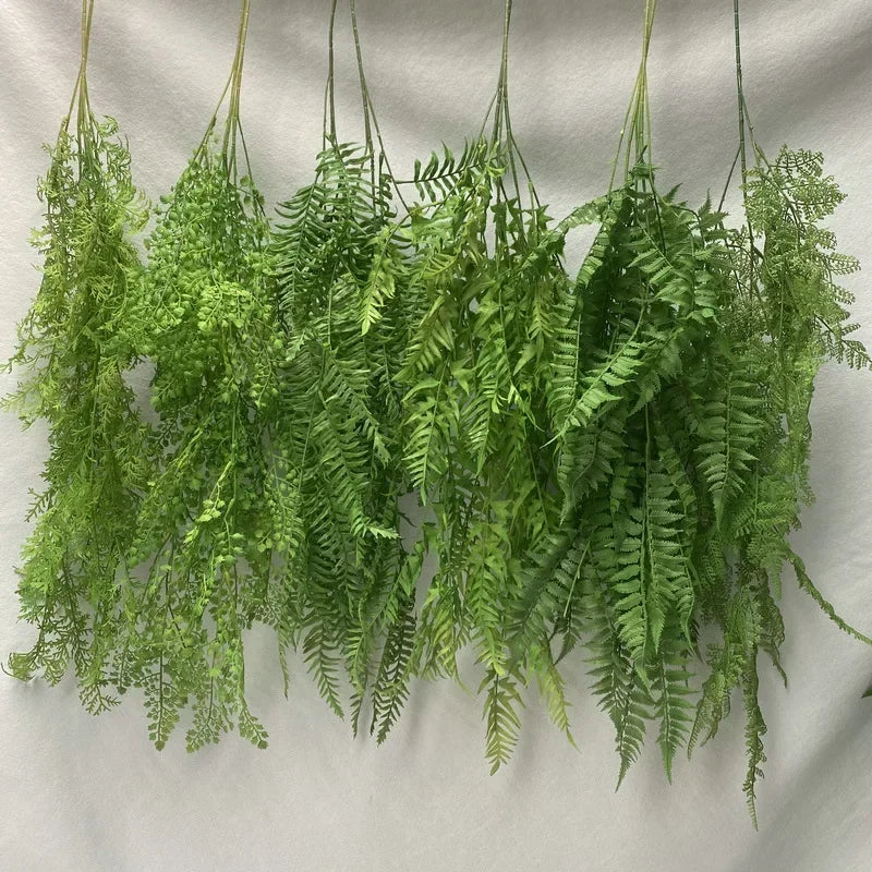 Artificial Plants Fern Leaves Vine  Decoration