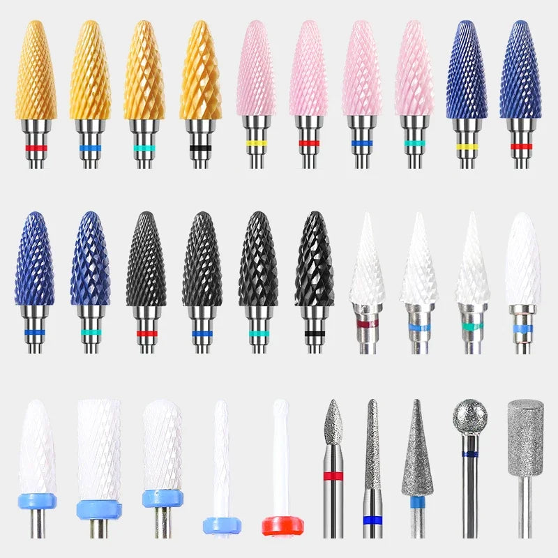 Ceramic Milling Cutter Carbide Nail Drill Bits