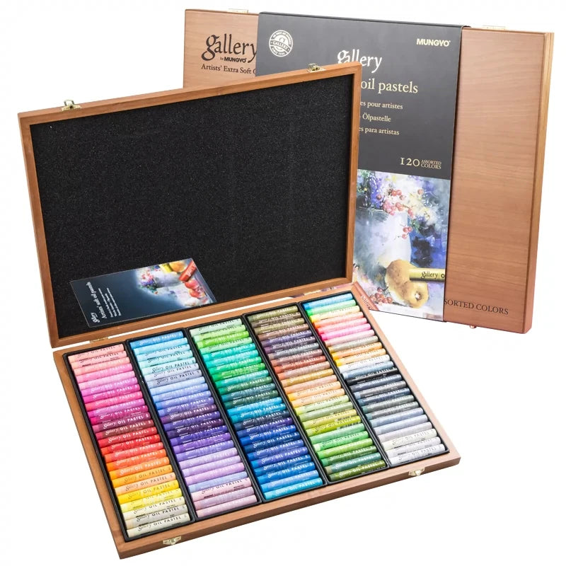 MUNGYO 72/120Colors Soft Oil Pastels