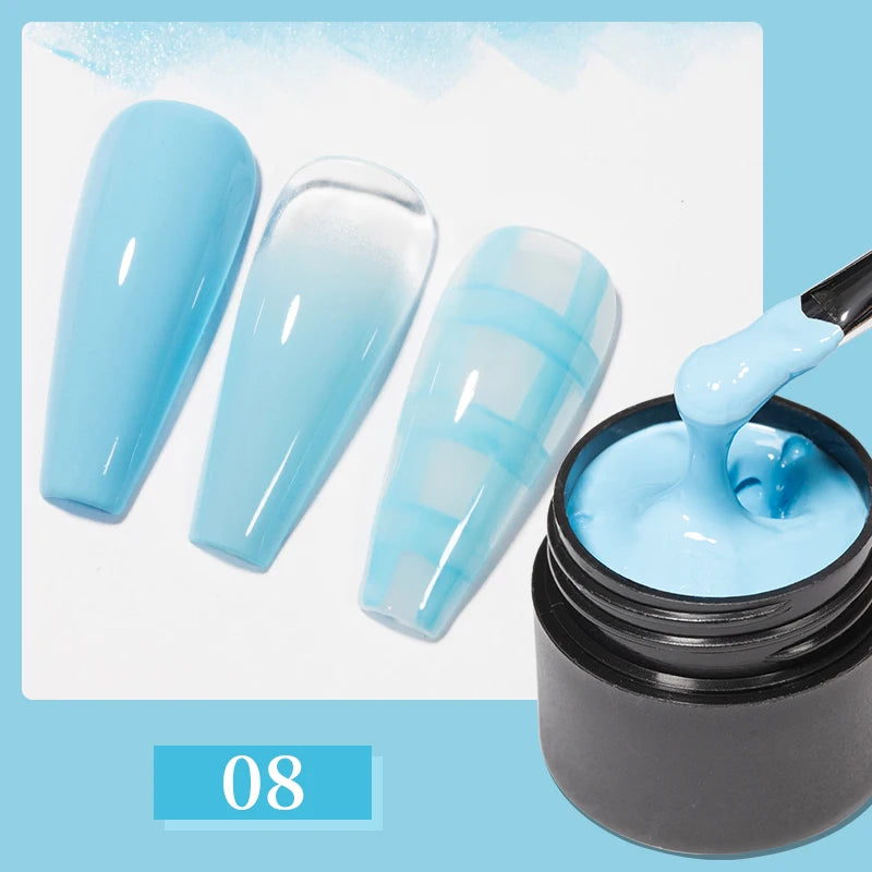 Candy Ombre Puff Gel Nail Polish