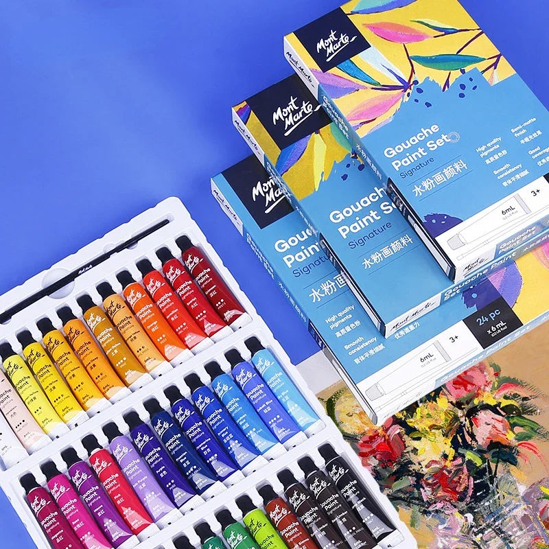 12/18/24 Color Gouache Paint Set High Quality