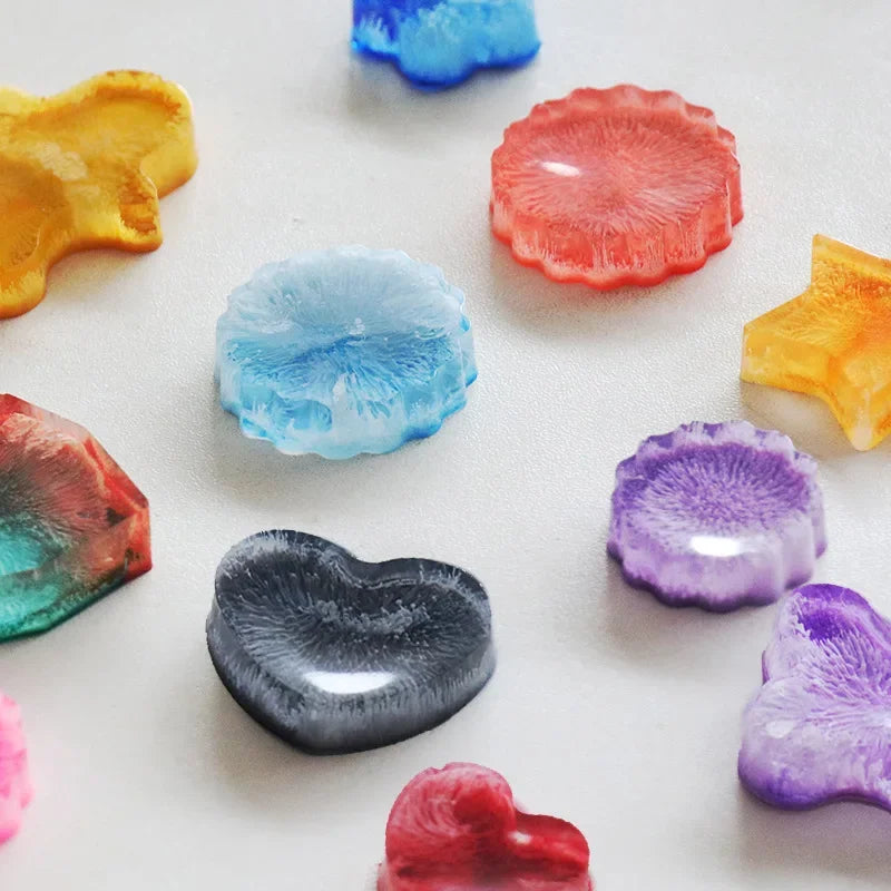 16pcs DIY Epoxy Resin Pigment Jewelry Making