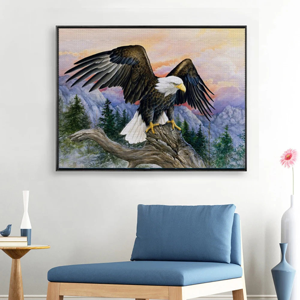 Embroidery  Eagle Cross Stitch Kits