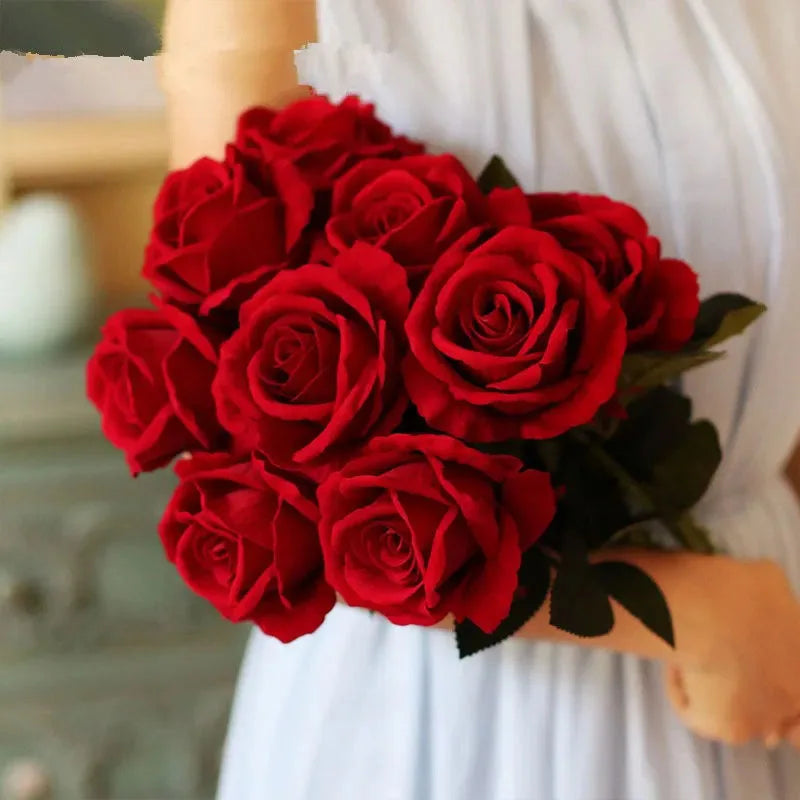 20pcs Roses Artificial Flowers