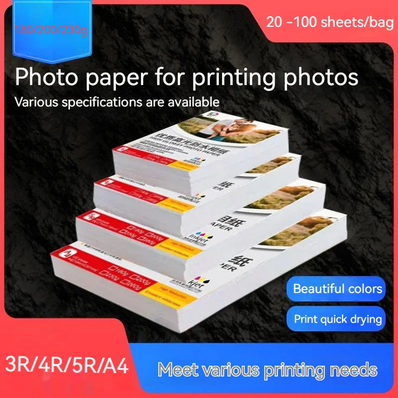 High-gloss Waterproof Photo Paper