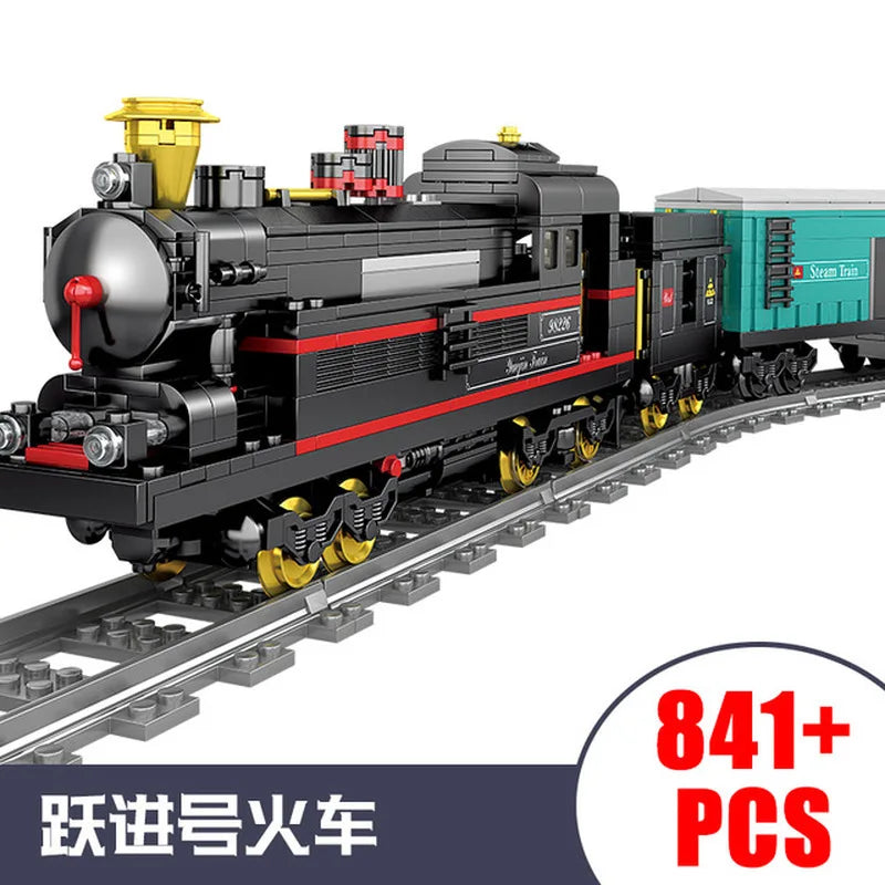 Train Power Function high-tech Building Block Bricks