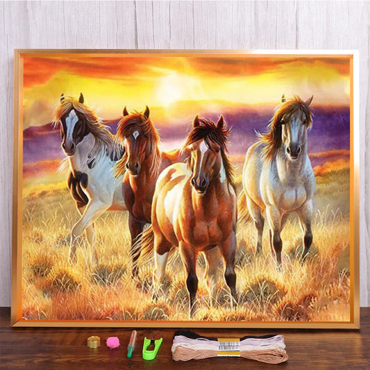 Animal Cross Stitch Embroidery Craft Kit