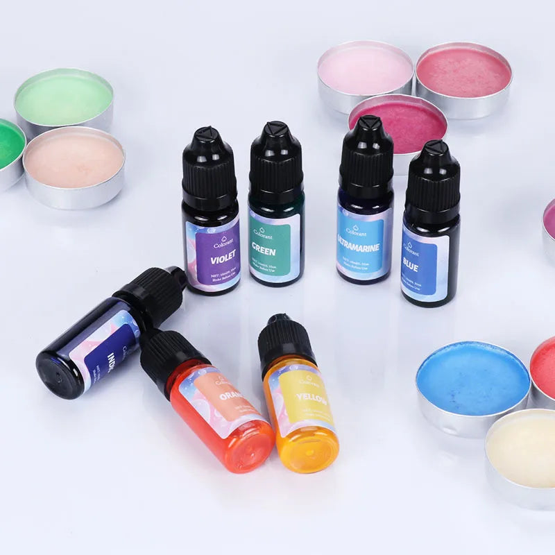 24 Colors Candle Dyes Pigment Aromatherapy