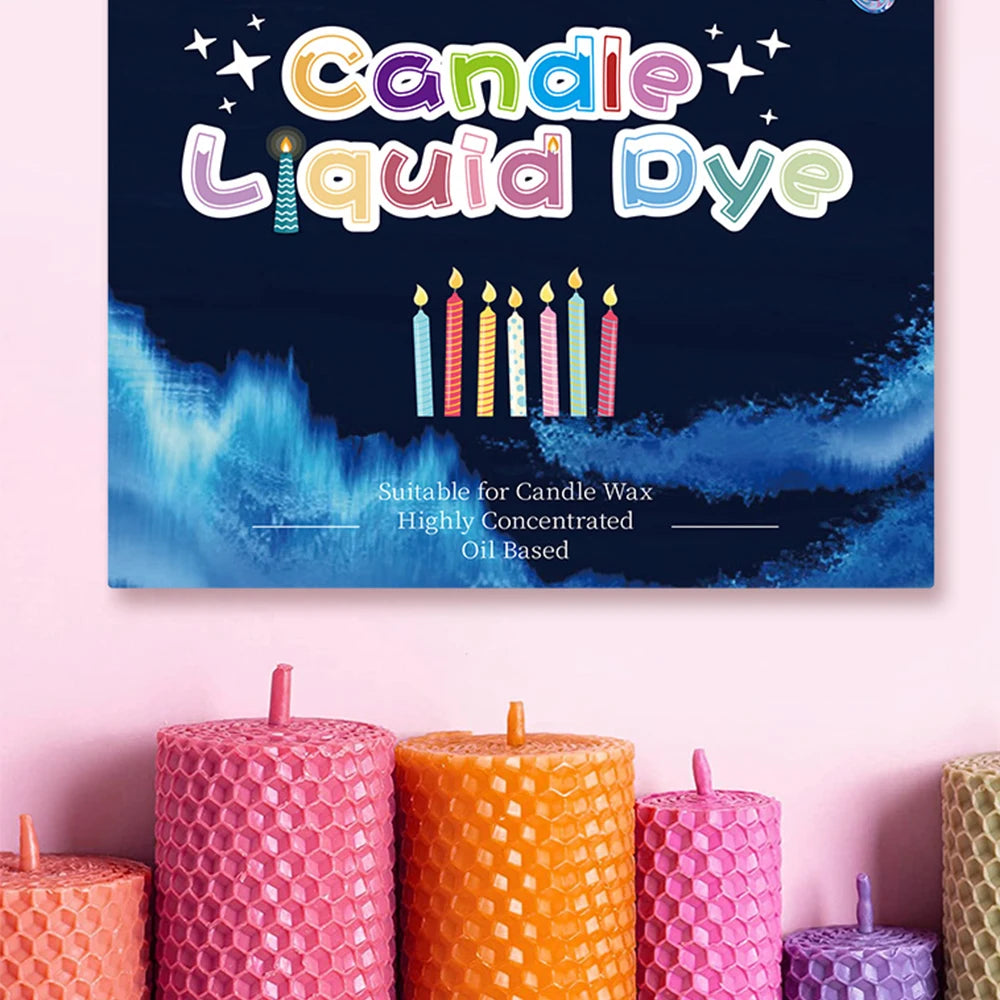 Candle Dyes Kit Liquid Colorant Pigment Set