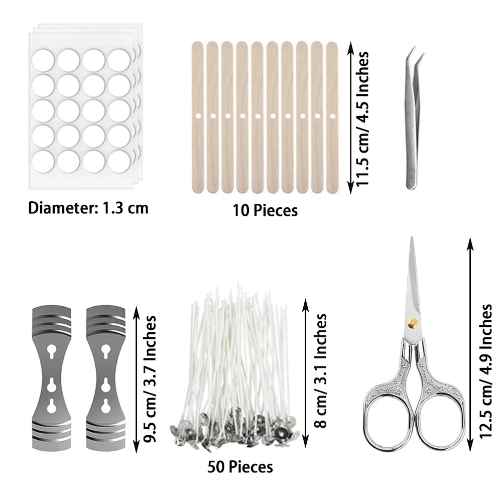 Candle Making Kit with 500W Electronic Stove