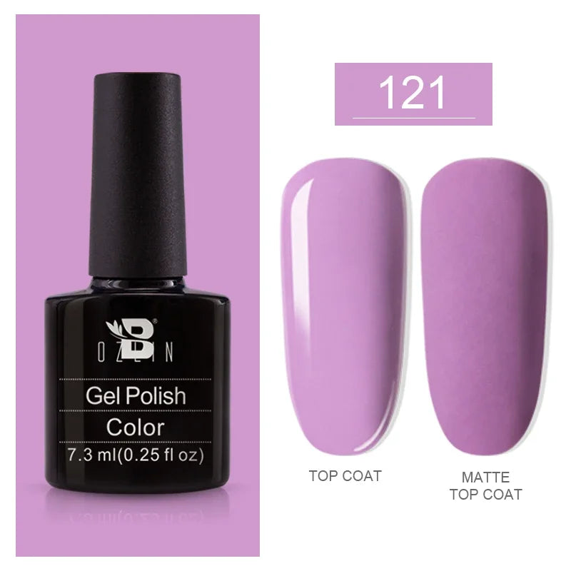 Candy Ombre Puff Gel Nail Polish