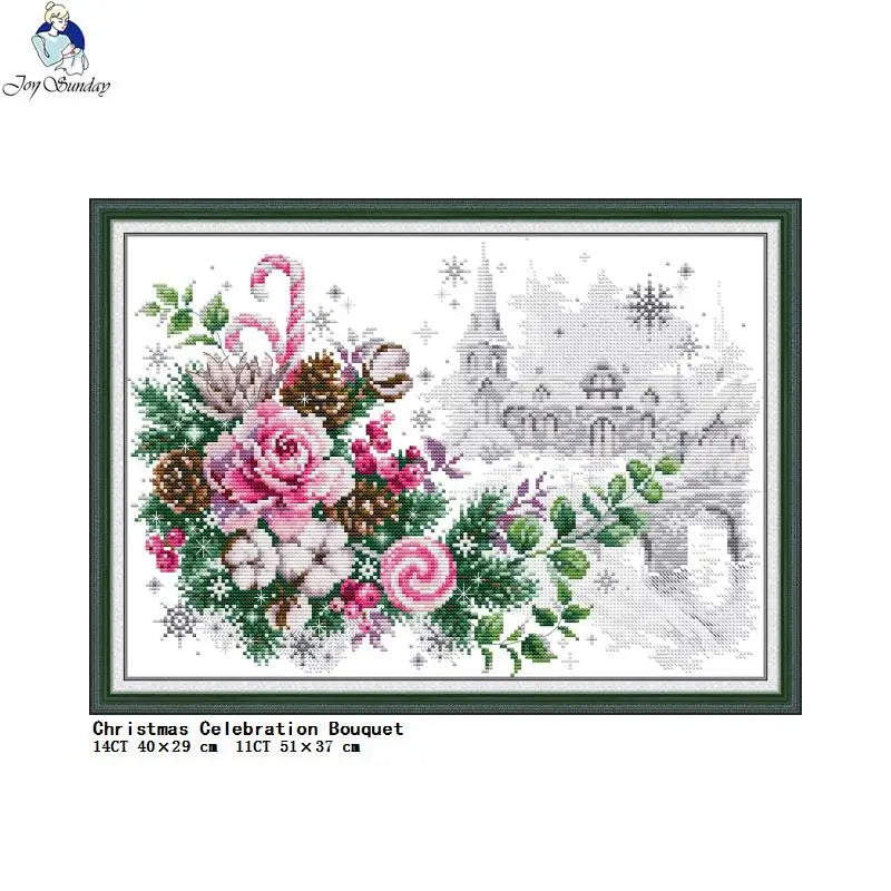 Embroidery Flowers Series Cross Stitch Kit