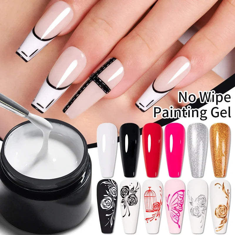 Painting Gel Top Coat Manicure Polish