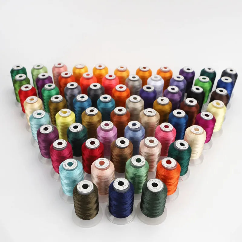 80 Brother Colors Set Premium Polyester Embroidery Thread