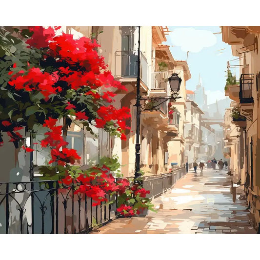 Painting By Numbers Scenery Kit