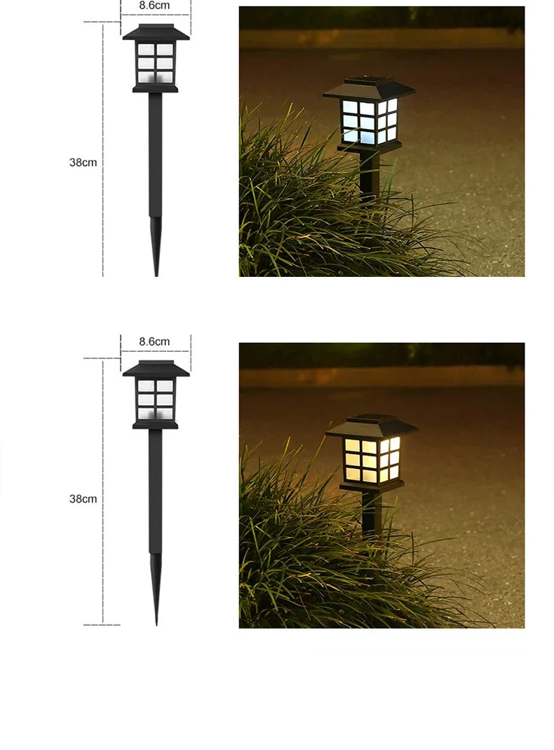 Outdoor Solar Garden Landscape Pathway Light