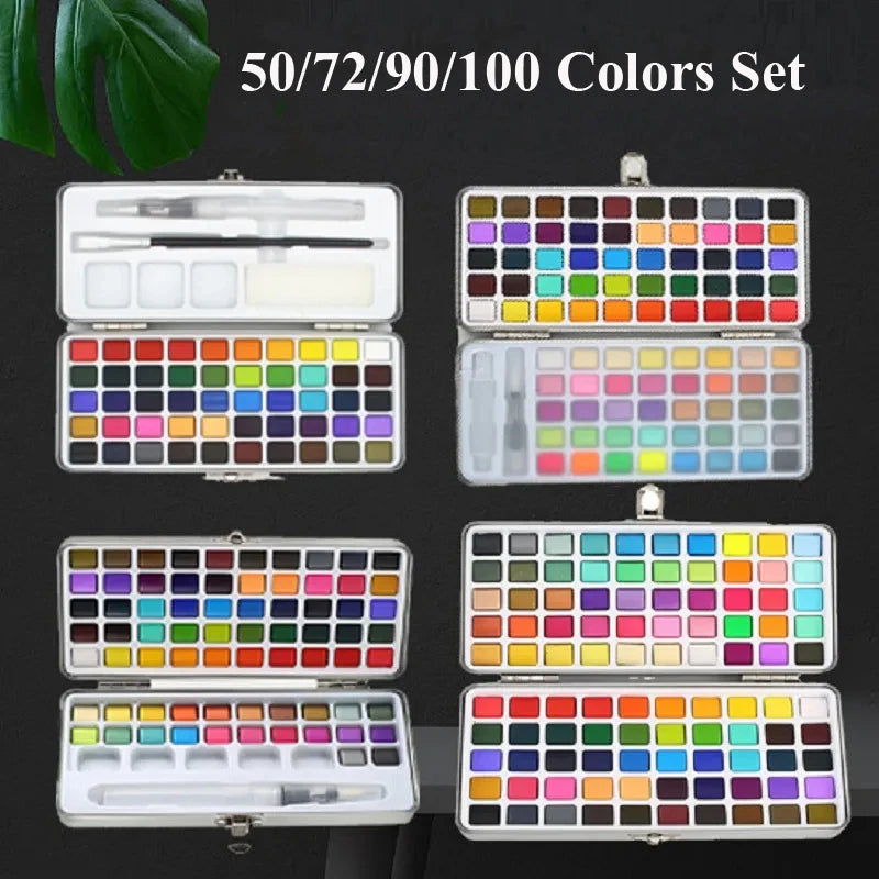 Professional 50/72/90/100 Colors Set