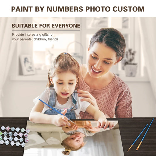 Color Personalized Paint By Numbers