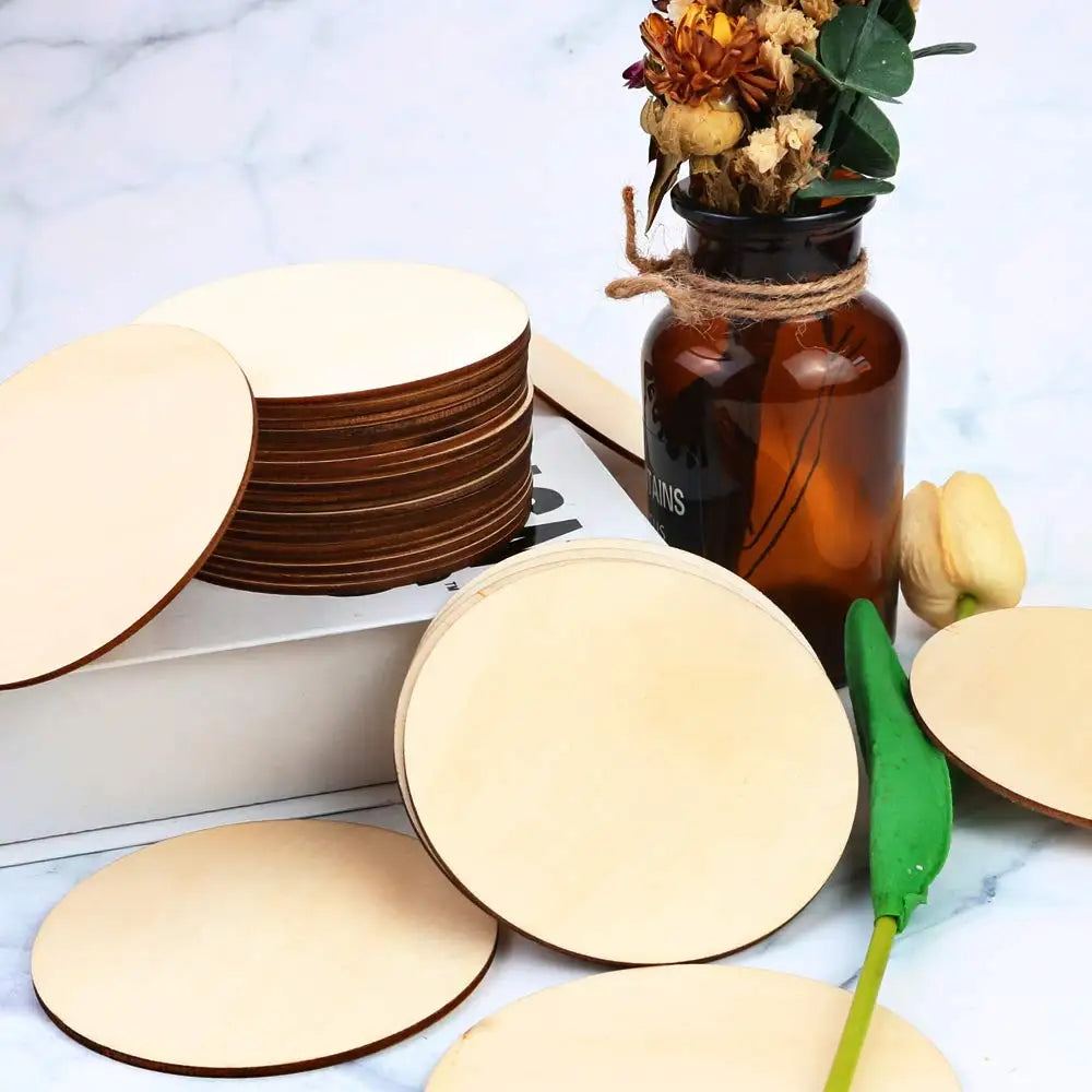 Blank Wood Slices for Crafts