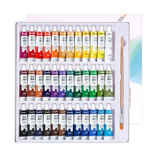 Gouache Paint Set Watercolor Tubes