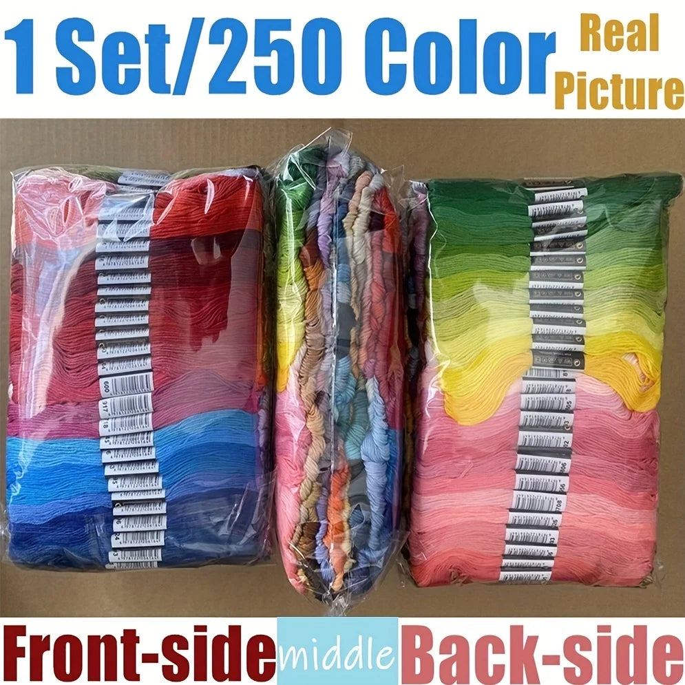 Embroidery Thread Cross Stitch Floss Sewing Skeins