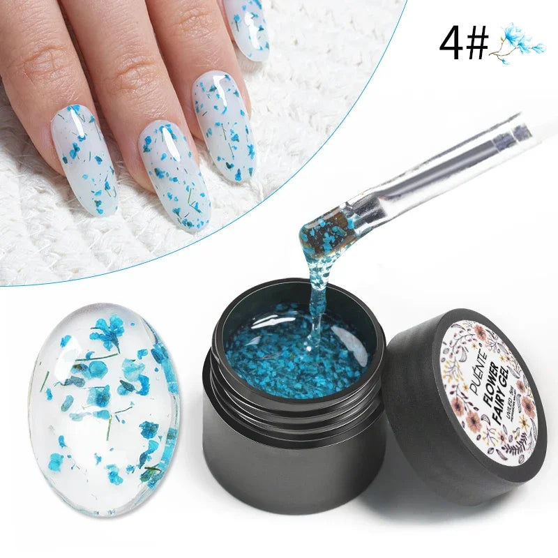 Gel Glitter Semi-Permanent Nail Art Varnish