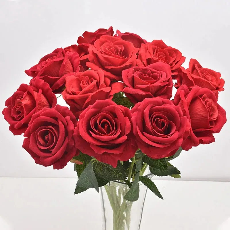 20pcs Roses Artificial Flowers