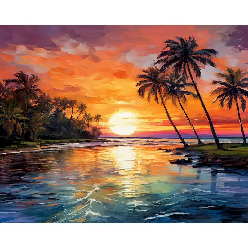 Painting By Number Adults Landscape Art Supplies