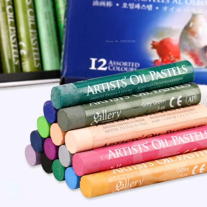 50Color Medium Rough Oil Painting Stick