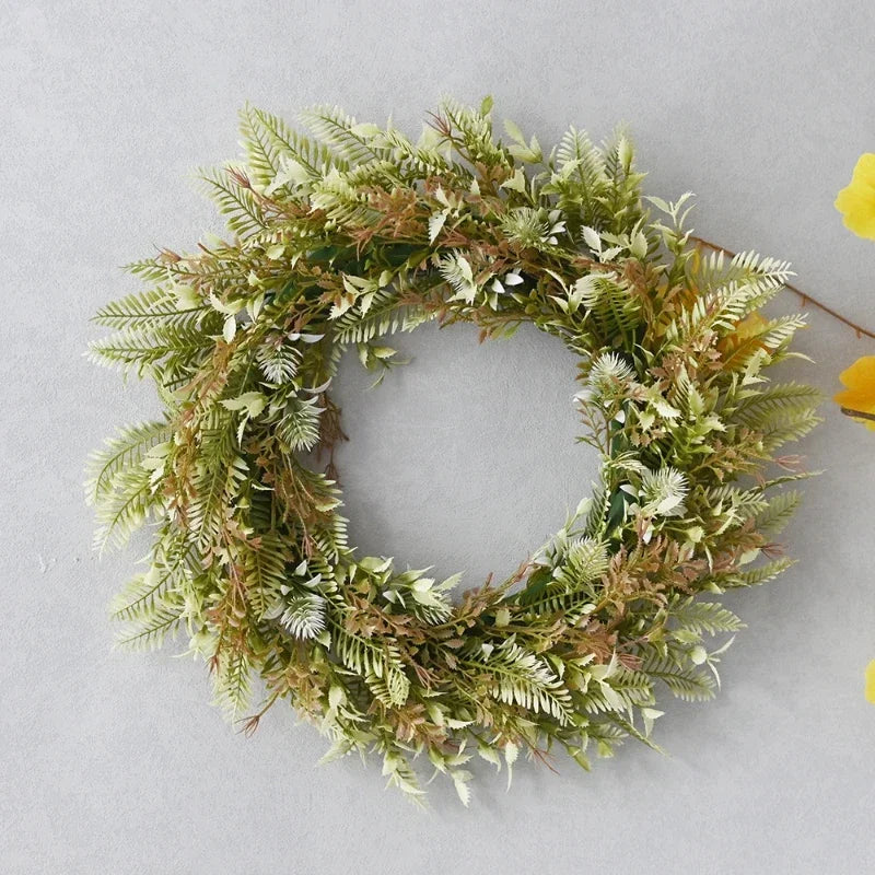 Artificial Peony Wreath Door Decoration