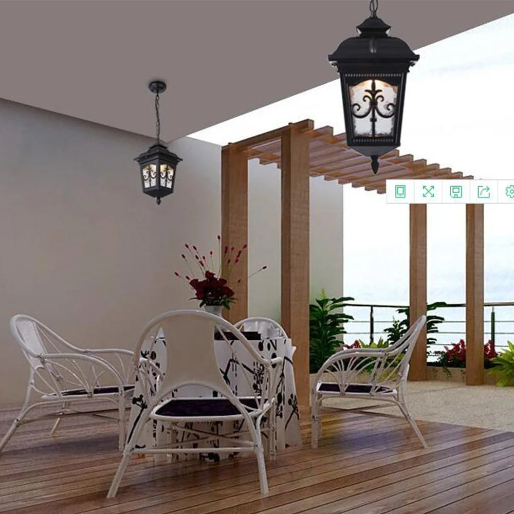 Outdoor Hanging  Ceiling Lamps