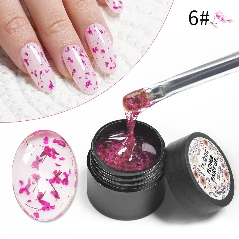 Gel Glitter Semi-Permanent Nail Art Varnish